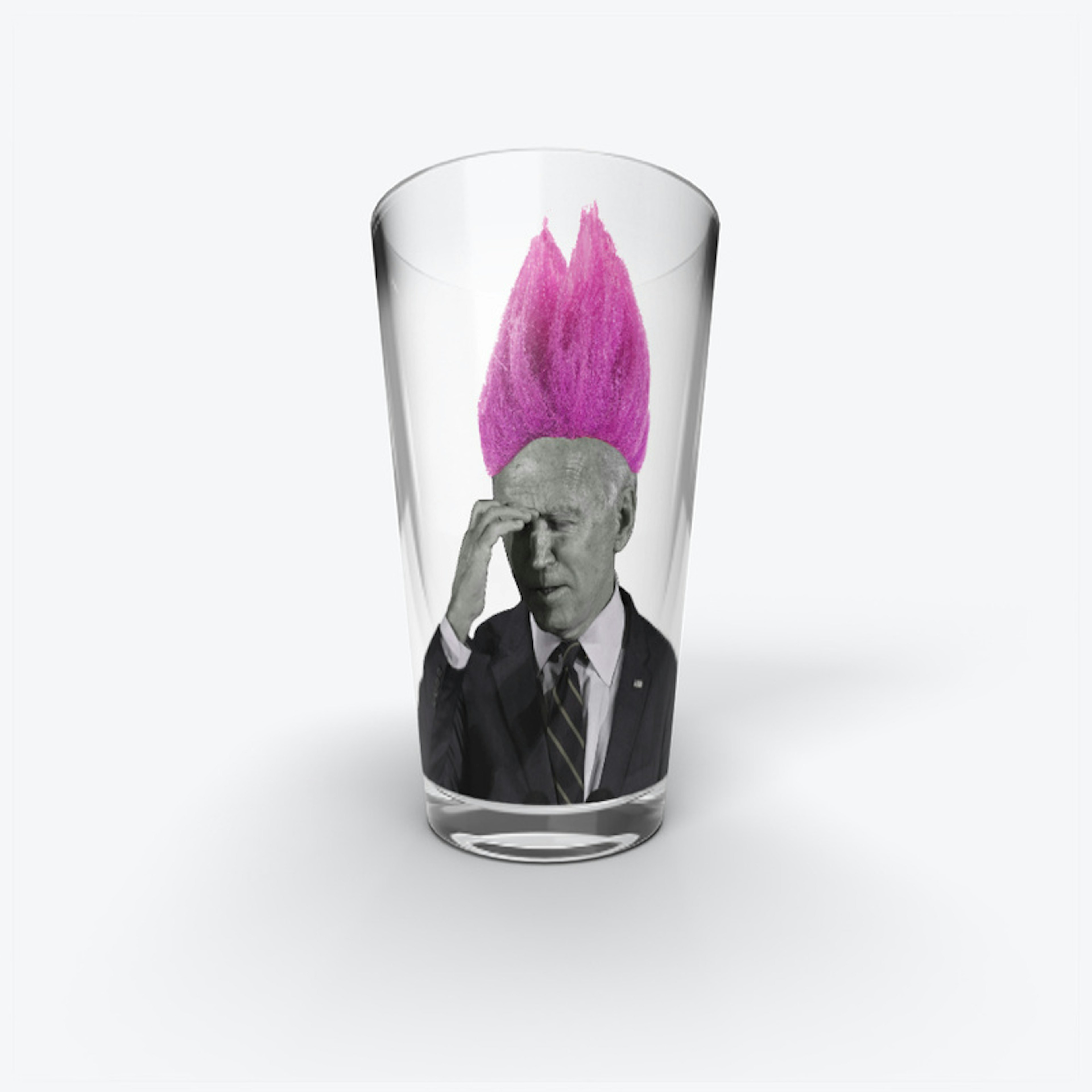 Troll Biden Glass